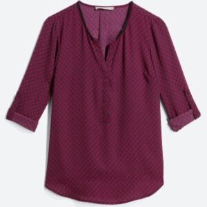 Women’s Daniel Rainn Lorence Henley Blouse - Stitch Fix